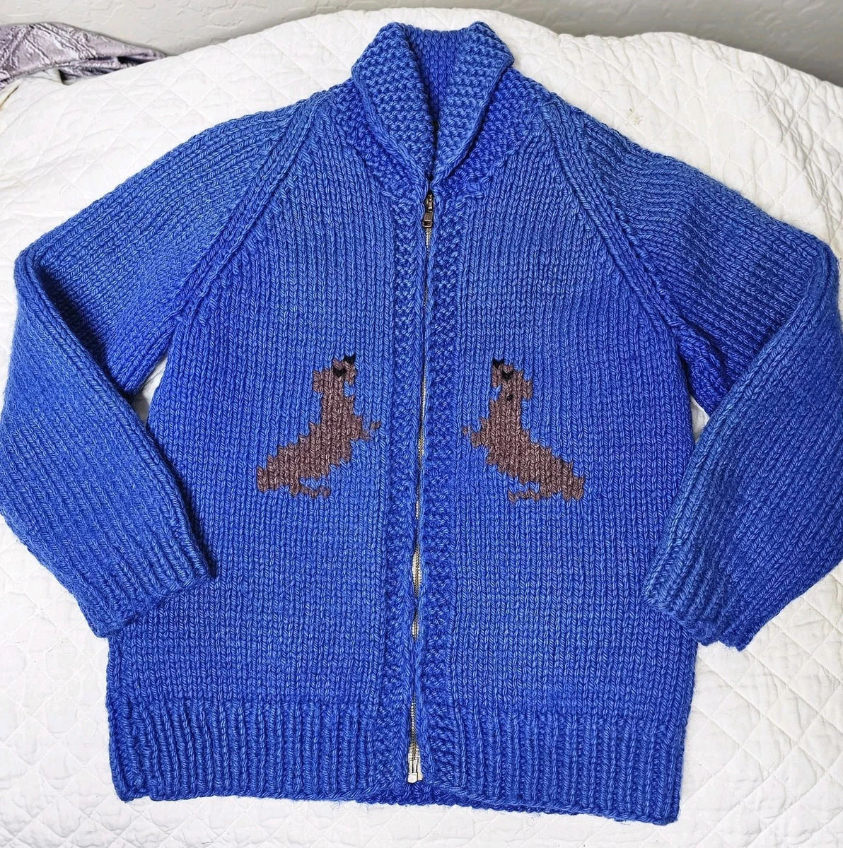 Cowichan Sweater In Men's Vintage Sweaters for sale | eBay