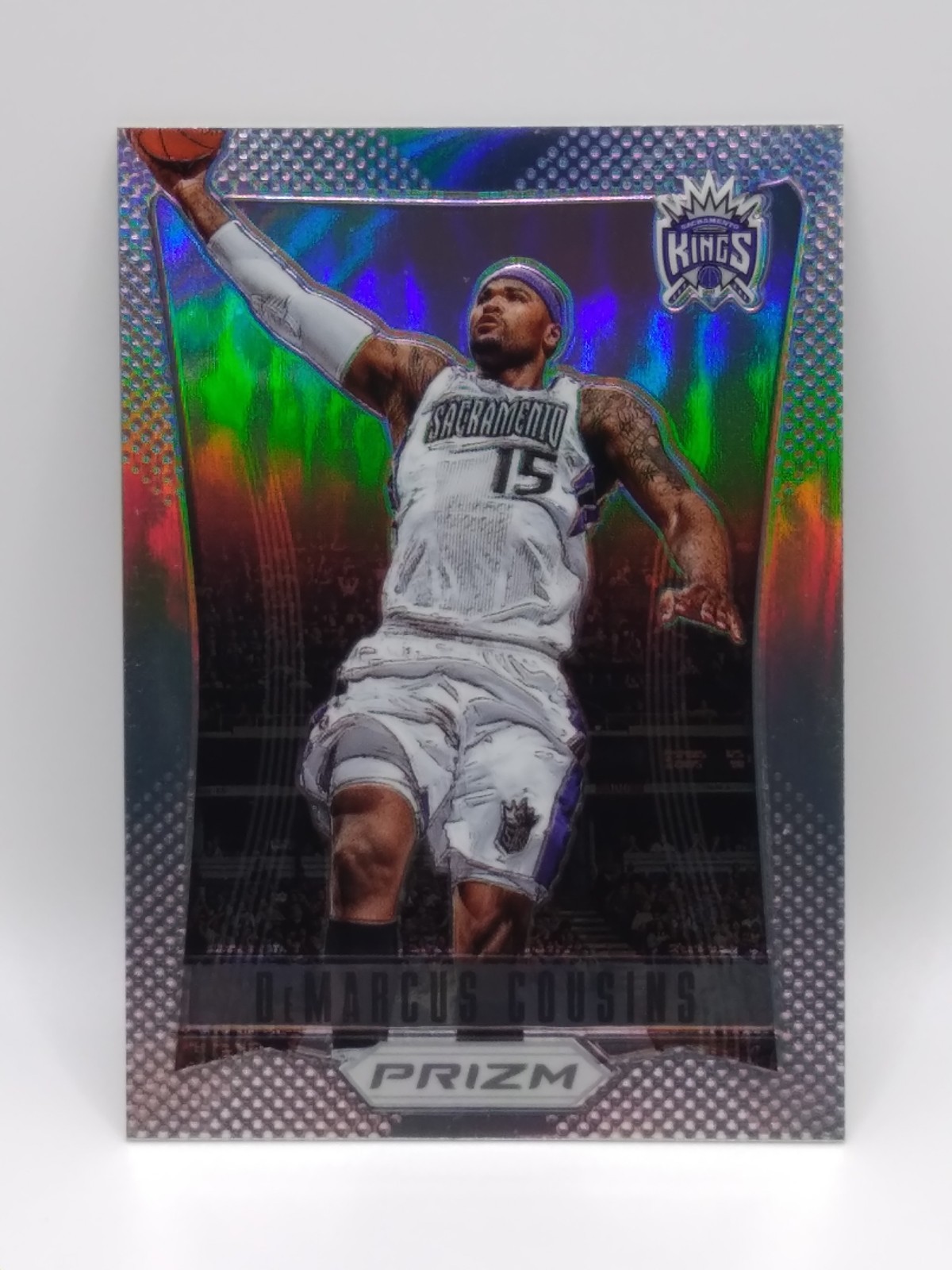 2012 Panini Prizm Silver Prizm #10 DeMarcus Cousins Sacramento Kings