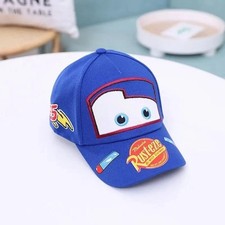 Kid Cars Lightning McQueen Baseball Cap Adjustable Snapback Sports Hat Xmas Gift