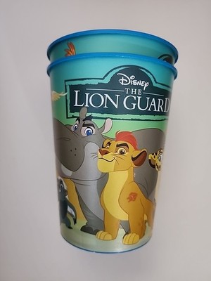 Lion Guard Disney Designware 16oz Party Cups Lot of Two Plastic Favor Stadium