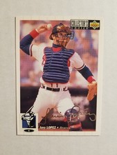1994  Collector's Choice #178 Javy Lopez Silver Signature Atlanta Braves