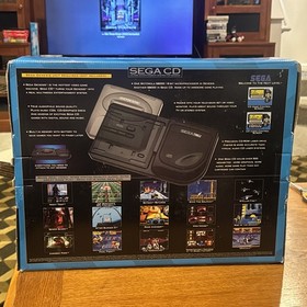 Sega CD Model 2 Console -NEW IN BOX- Complete w/Manuals & Sewer Shark -See Desc.