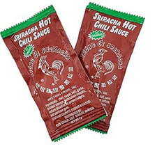 Sriracha Hot Chili Sauce Packets, On-The-Go Packet, 7 Gram Packets 50-Pack 