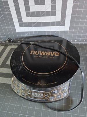 NuWave PIC Gold Precision Induction Cooktop Portable Burner Model 30211 - Tested