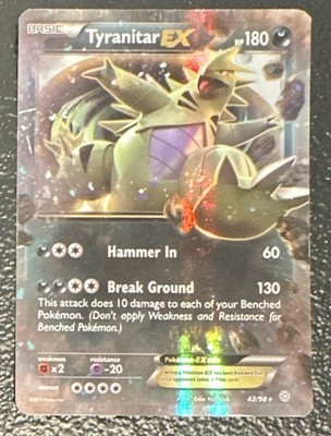 Tyranitar EX 42/98 Ancient Origins Pokemon LP