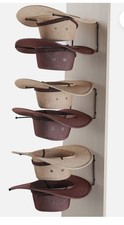 NEW - Cowboy Hat Rack - Hat Holder Hat Hangers for Wall Storage/Display 6 piece