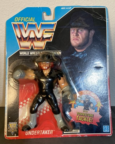 Undertaker WWF Wrestling 1992 Hasbro Vintage Actio...