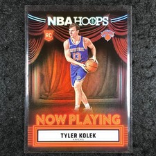 2024-25 Hoops TYLER KOLEK Now Playing Rookie Holo #28