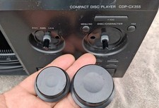 OEM Sony CDP-CX355 Mega Storage 300 CD Changer Replacement Control Volume Knobs