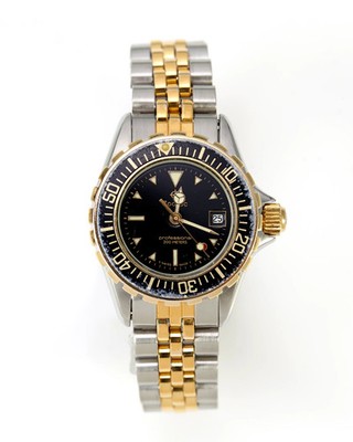 Zodiac Two-Tone Professional 200m Sports Diving Wristwatch
