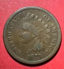1879 US Indian Head Cent! Lower Mintage! Very Good! Old US Coin!