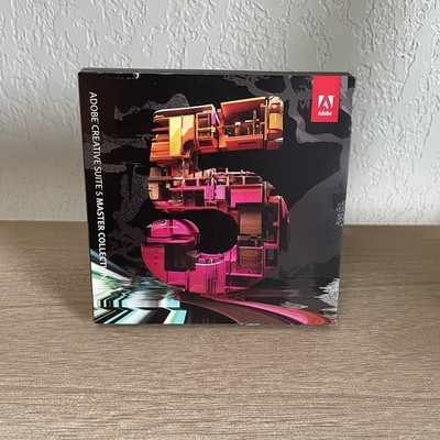 Adobe CS5 Master Collection for Windows - Discs and Full Serial Number