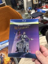 Beetlejuice 20th Anniversary Deluxe Edition Bluray w/ Lenticular Slipcover