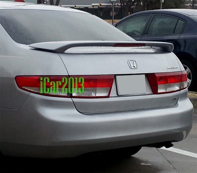 PRIMER UNPAINTED SPOILER FOR HONDA ACCORD 4DR 2003-2005 LIP SPOILER WING NEW