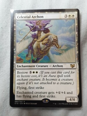 Mtg Celestial Archon/Himmlischer Archon Commander 2015 C15 English 