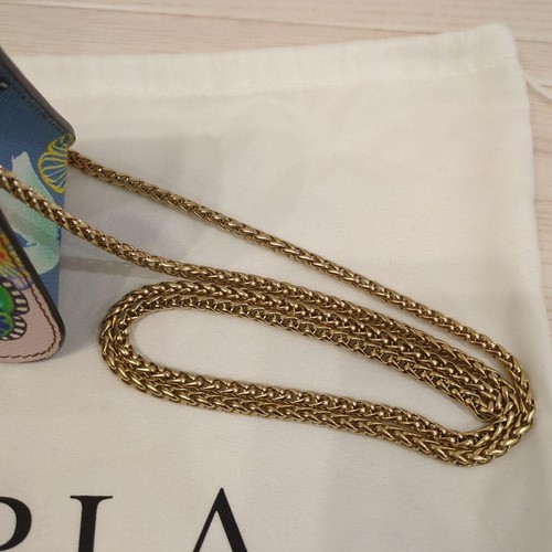 Bolso Bandolera FURLA METROPOLIS MINI Mariposa Floral Logo Cadena Mujer Cuero - Imagen 3 de 8