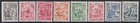 Triest B, VUJA, 1953, Industry & Economy, overprint, used set