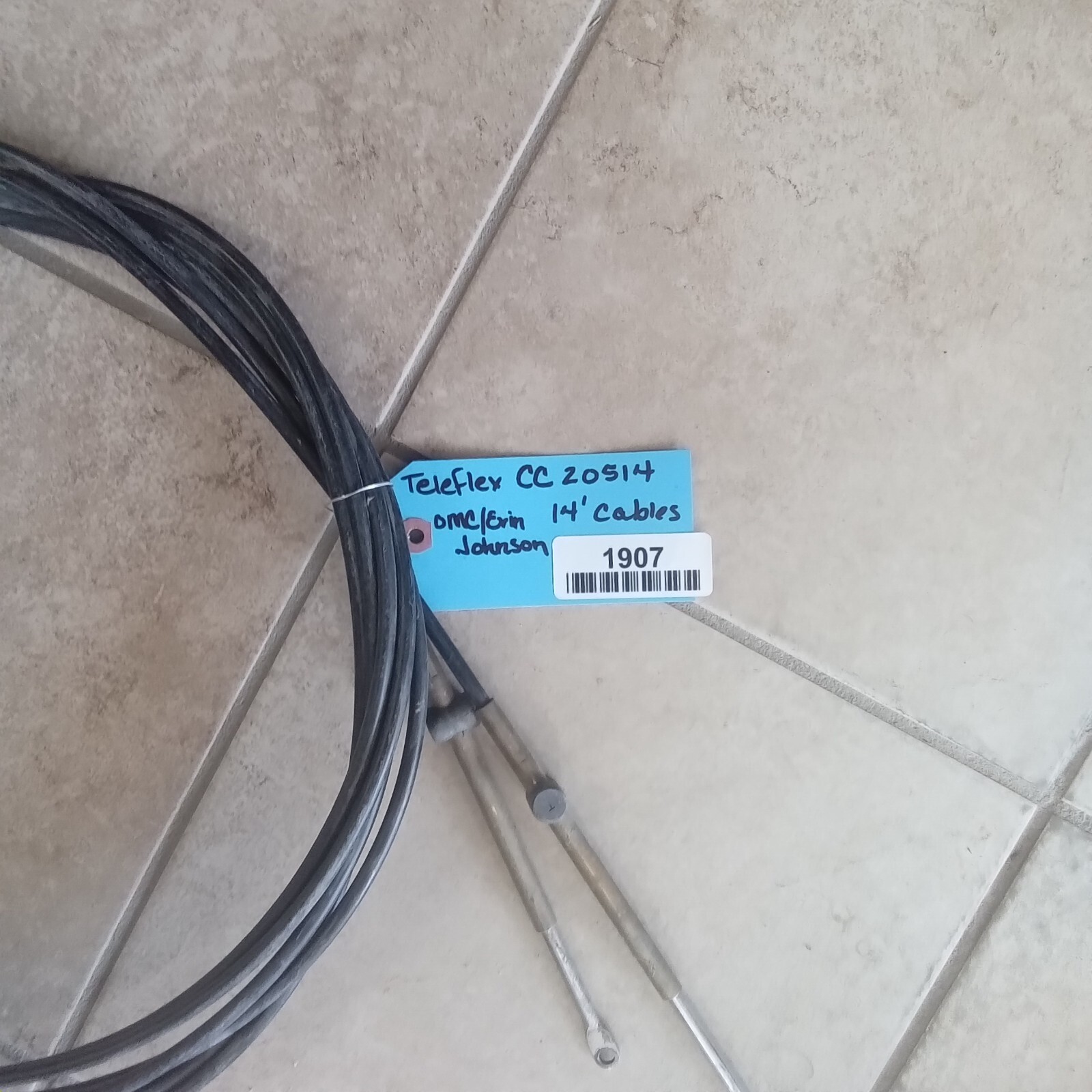 Teleflex Control Cable 14' CC20514 OMC EVINRUDE JOHNSON eBay