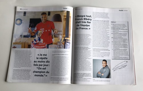 Hatem Ben Arfa France Football Weekly Magazine Cover Tuesday Sept 11, 2018 - Imagen 4 de 4