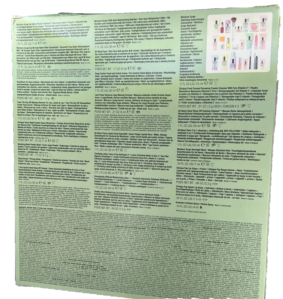 Clinique 24 Days Of Clinique Advent Calendar Set For All Skin Types - NIB - Image 3 of 4