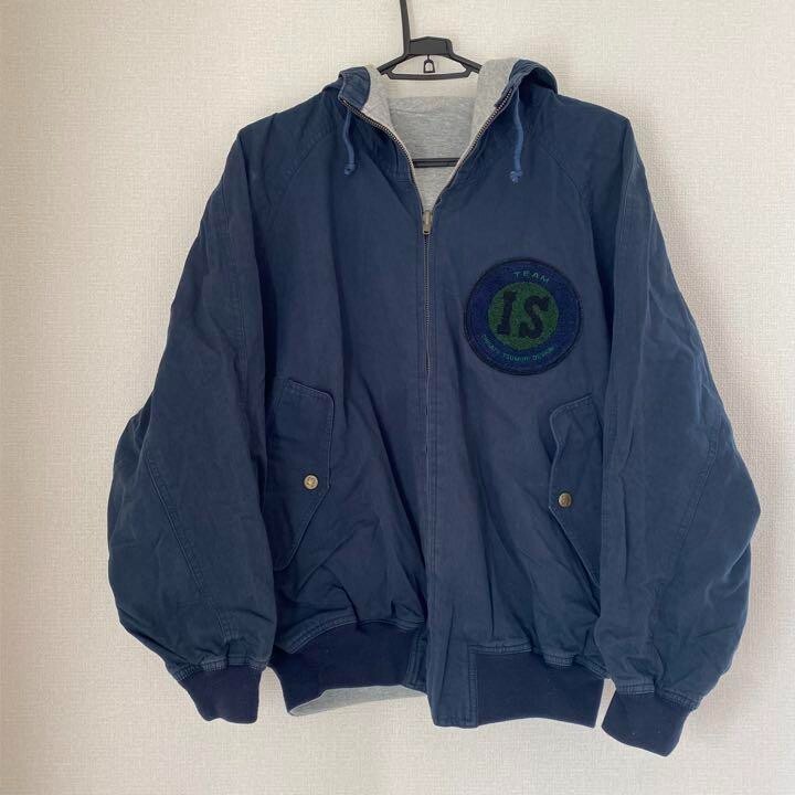 I.S. ISSEY MIYAKE Reversible Jacket 9 Blue x Gray men | eBay