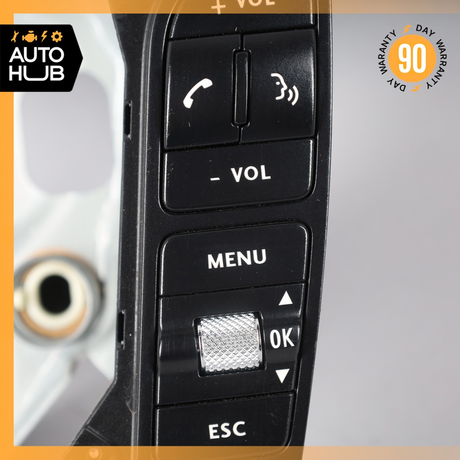 03-12 Bentley Continental GT GTC Steering Wheel Control Switch Buttons Set OEM