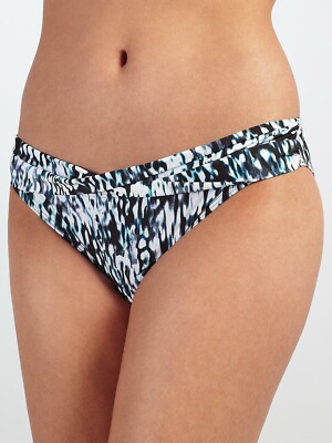 John Lewis & Partners Water Ripple Twist Front Slip / Multi UK 18 Neu Kostenloser Versand