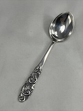 Mylius Brodrene Tele Norway 830 Silver Demitasse Spoon 4.5" 10 grams sterling M3
