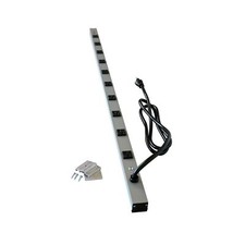 Legrand - Wiremold Power Strips, CabinetMate, 20 Amp, 6 Feet, 4810ULBC20R, 20A