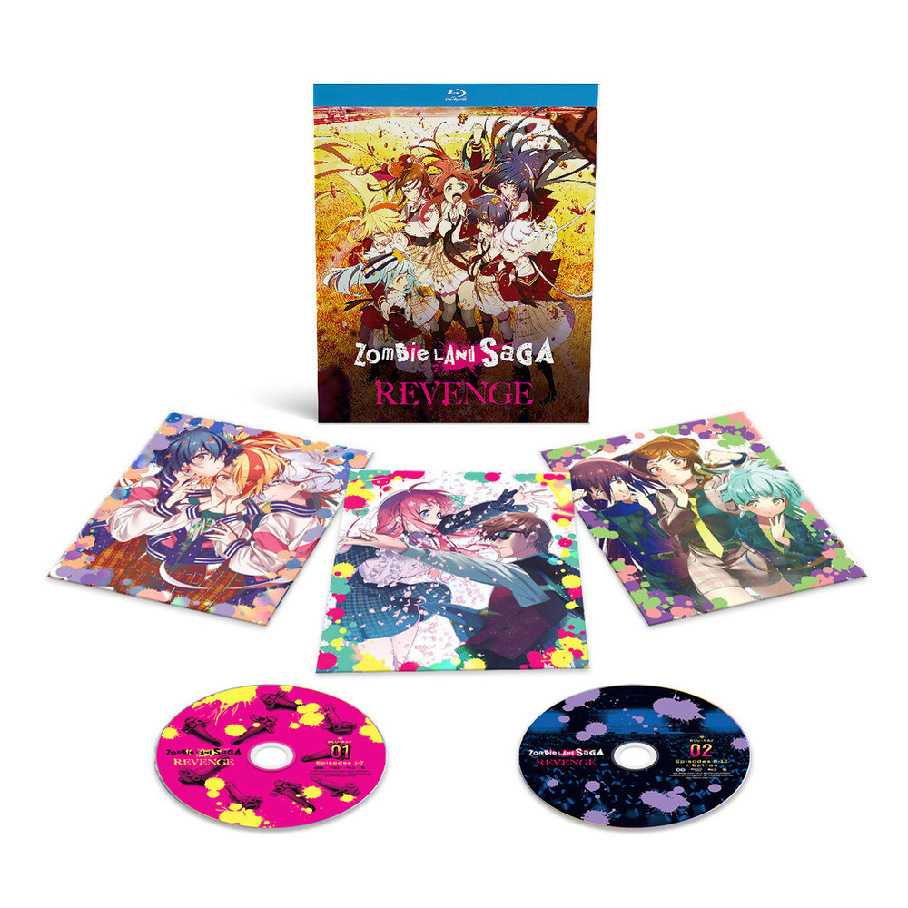 ポスター ZOMBIE LAND SAGA REVENGE Blu-ray BOX ZOMBIE LAND SAGA REVENGE Season 2 BLURAY (Includes 3 Limited Art
