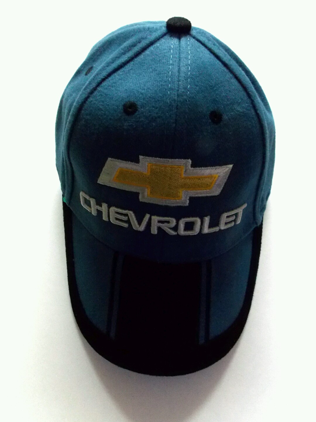 Chevrolet baseball cap hat genuine official blue/black eBay