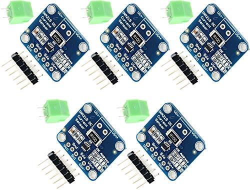 TECNOIOT 5pcs INA219 I2C Bi-Directional Current Power Supply Sensor (Z6o)