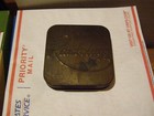 Masonry anchors, chisels, size gauge in original Rawlplugs box England NICE ITEM