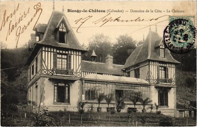 Old postcard Blangy-le-Chateau Domaine de la Cote - Le Chateau (1257970)