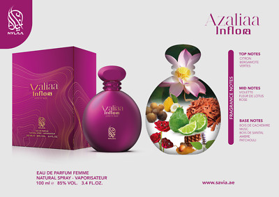 Azaliaa Inflora Eau de Parfum 100 ml von NYLAA Parfüm ( 14,99  /100 ml)