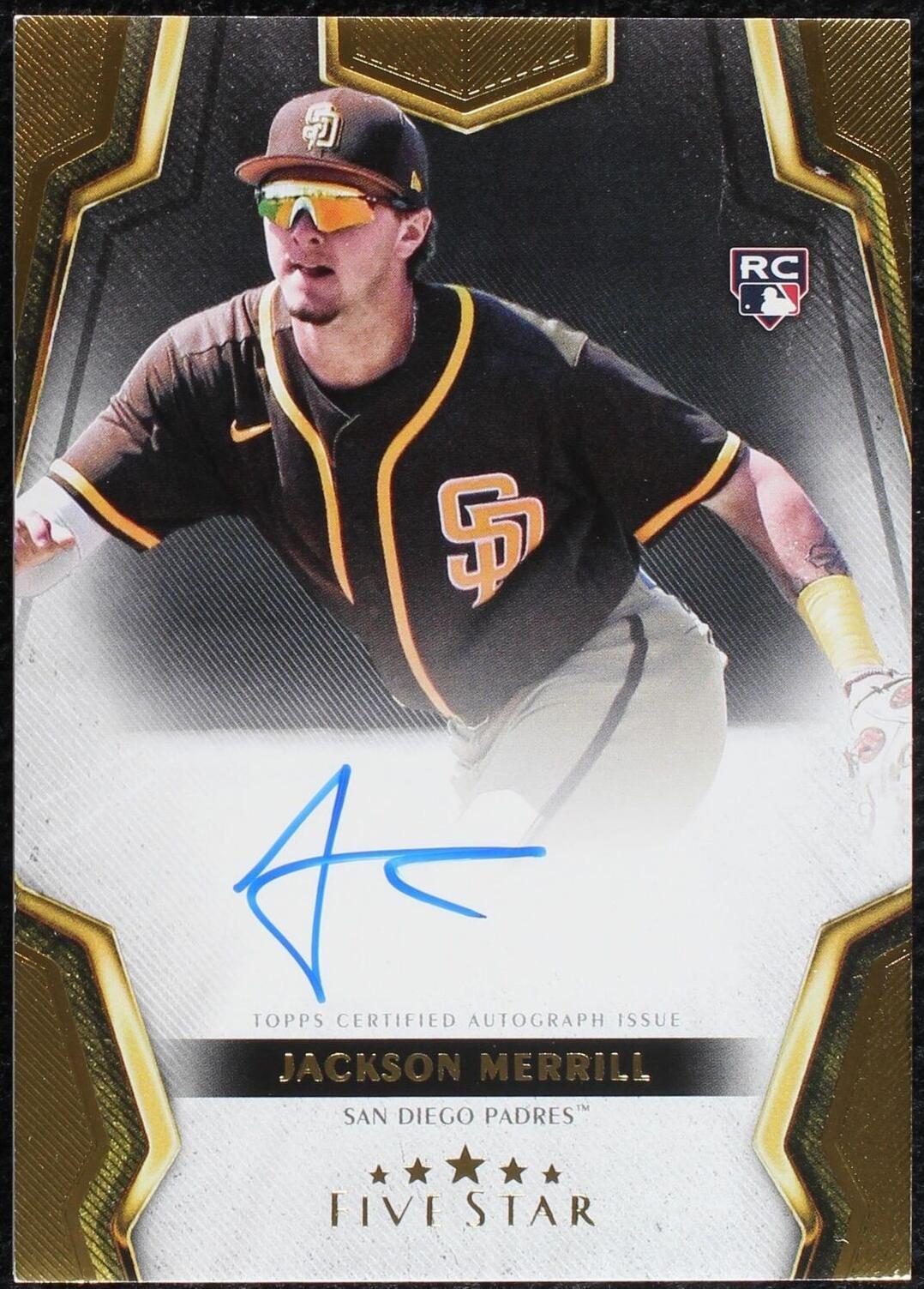 S 　トレカ jackson merrill 21/25 RC topps 2024 transcendent collection PADRES