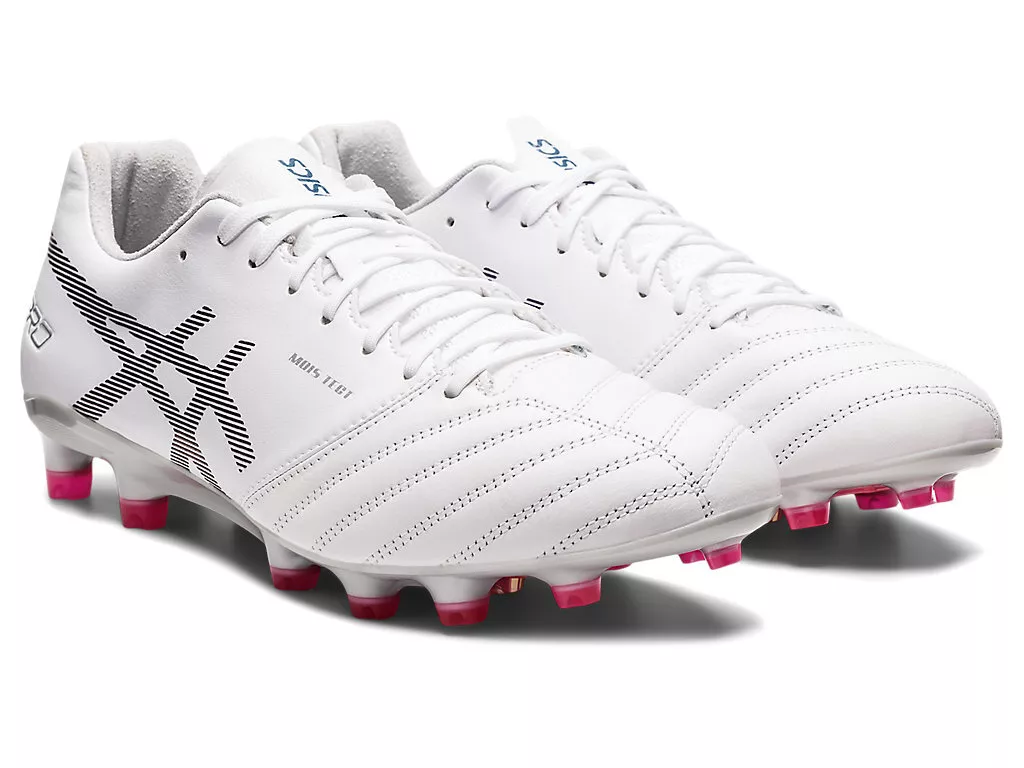 Asics DS LIGHT X-FLY PRO White/Blue 1101A025.103 Men's Soccer Shoes New