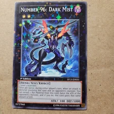 Yugioh Number 96: Dark Mist Starfoil Rare SP13-EN031 Holo BULK DISCOUNT MUSTBUY2
