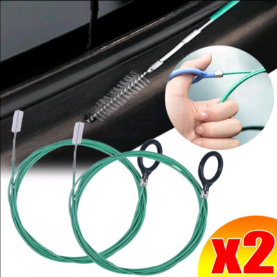 9.85ft Flexible Car Accessory Drain Dredge Sunroof Clean Scrub Brush Tool Parts
