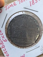 (1837) Hard Times Token Merchants Exchange NYC Not One Cent For Tribute HT-293
