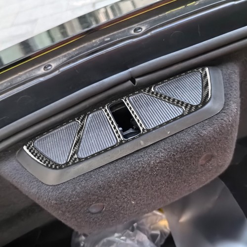 Real Carbon Fiber Interior Trunk Switch Cover For Chevrolet Corvette C8 2020-25 - Picture 6 of 23