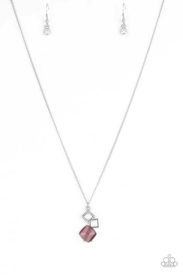 Purple moonstone necklace paparazzi deals