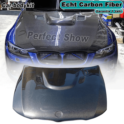 Carbon Motorhaube Hood Bonnet Haube Passt für BMW 3er E90 E91 320i 325i LCI 09UP - 第 1/12 張圖片