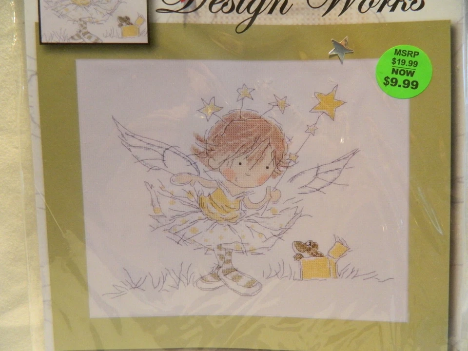 C-25 NEW DESIGN WORKS COUNTED CROSS-STITCH KIT “FAIRY TALE FROG” - Image 2 of 4