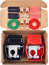 Battery Terminal Connectors Positive Negative Heavy Duty Car Battery Terminal