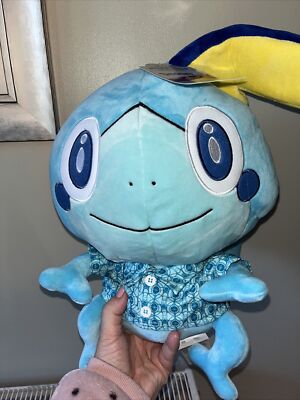 FROM BUILD A BEAR ONLINE EXKLUSIVES POKEMON SOBBLE BÜNDEL BRANDNEU MIT ETIKETT