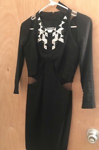 philipp plein black dress