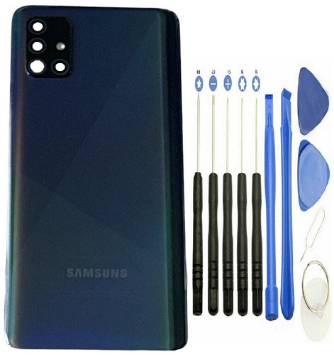 Original Samsung Galaxy A51 Akkudeckel Backcover SM-A515F Schwarz + Werkzeugset