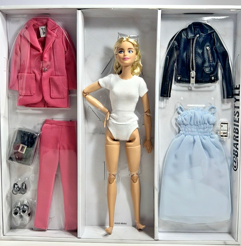 2020 Barbie Style Fashion #1 Doll - Gold Label GTJ82 NIB