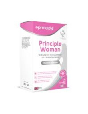 Principle Woman  multivitamin and mineral suppliment 30 Tablets UK (PACK OF 3)